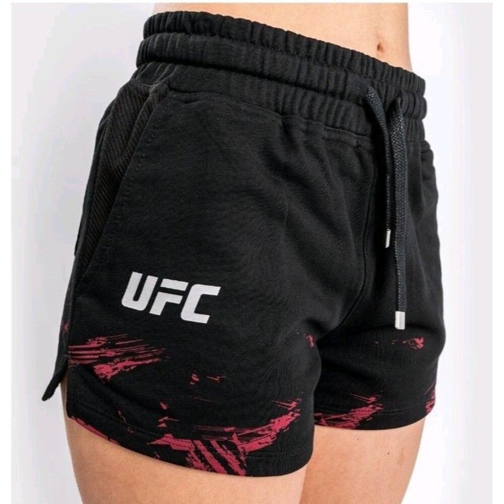 UFC Venum Authentic Fight Week 2.0 Shorts - For Women - Black/Red Size Small S